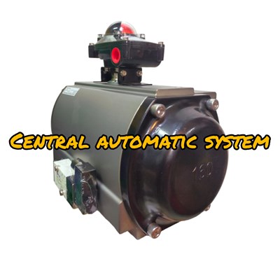 Pneumatic KOSAPLUS Type RD-160 + Limit Switch box APL 210 + Solenoid