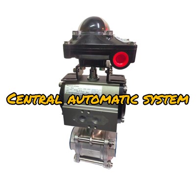 Pneumtic Actuator KOSA Type RD-65 C/W Ball Valve 3pc 1½